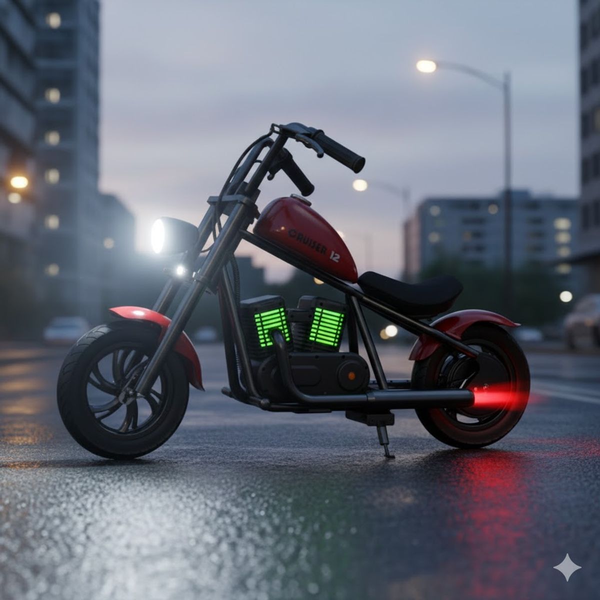 GENERICO - Moto Electrica Shoper NiñoRoja