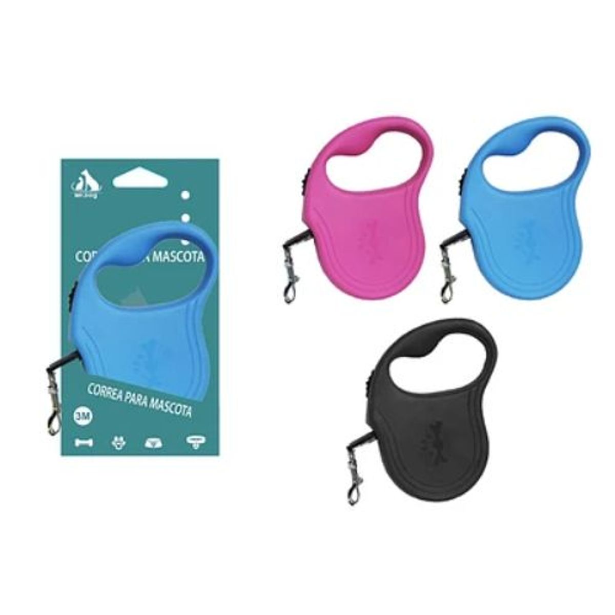 GENERICO - Correa de tracción automática 3m Color Celeste