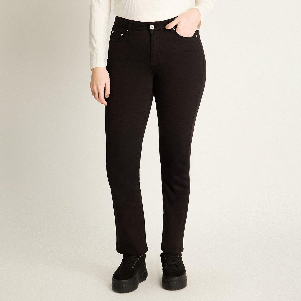 LORENZO DI PONTTI - Jeans Tiro Medio Mujer