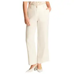 LORENZO DI PONTTI - Pantalón Lino Mujer