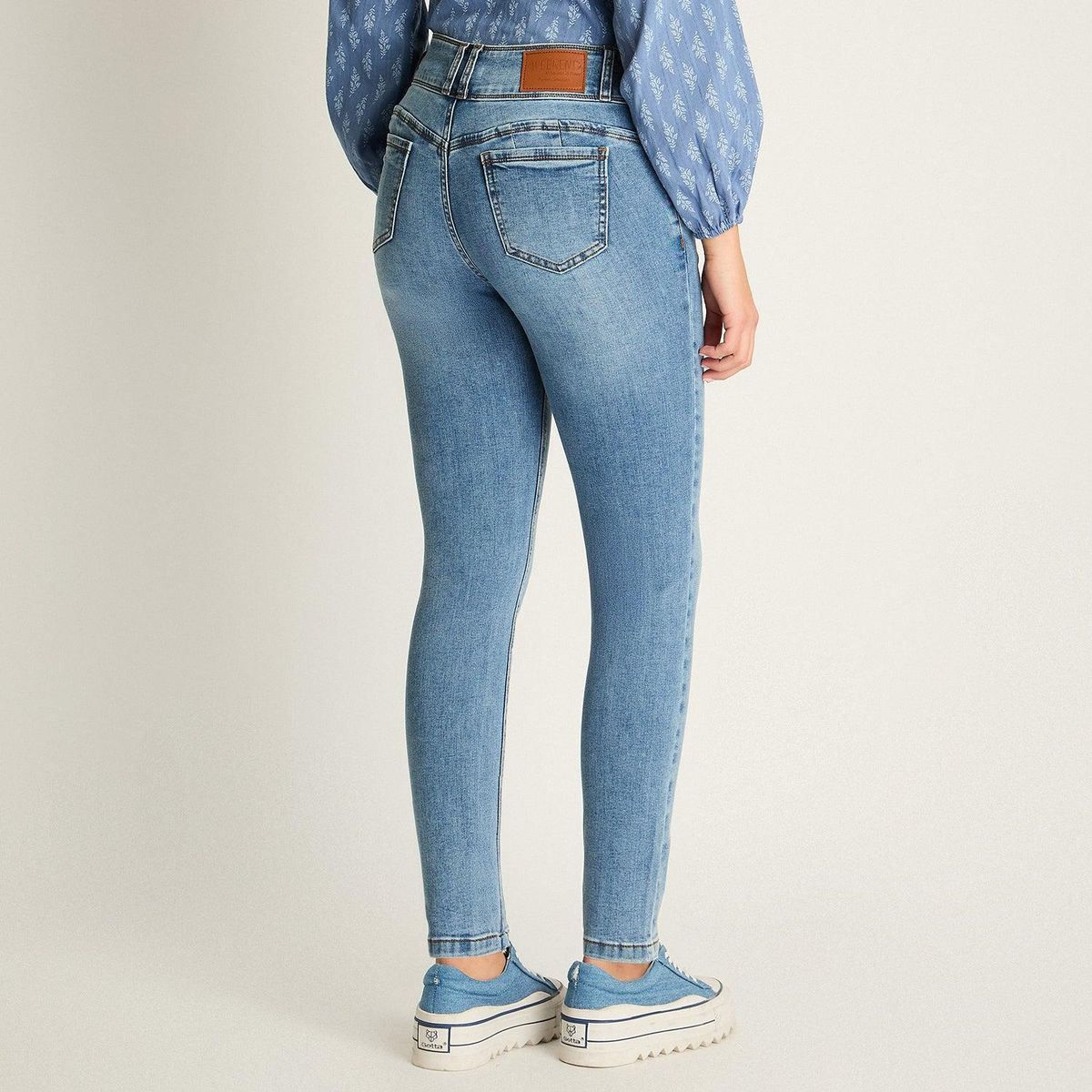 LORENZO DI PONTTI - Jeans Tiro Medio Mujer