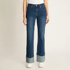 ACUARELA - Jeans Tiro Medio Mujer