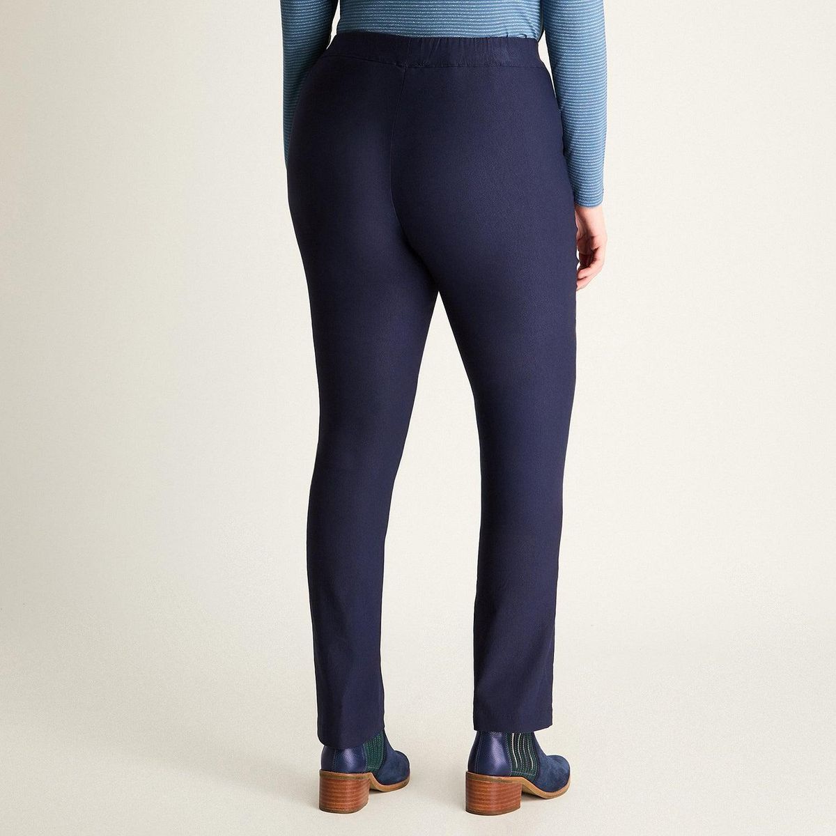 LORENZO DI PONTTI - Pantalón Calza Semi Formal Mujer