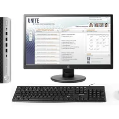 HP - Kit monitor + desktop prodesk 600 g5 sff i5-9500/8gb/256gb