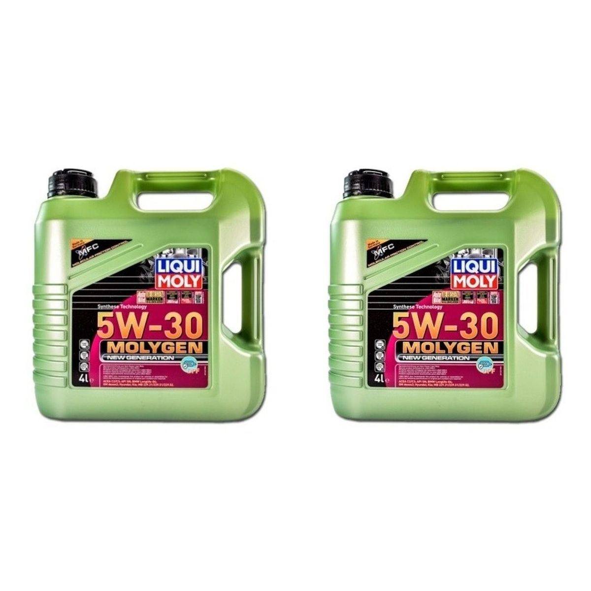 LIQUI MOLY - Aceite 5w 30 Full Sintetico 8l Bencinero - Diesel Dpf 4t