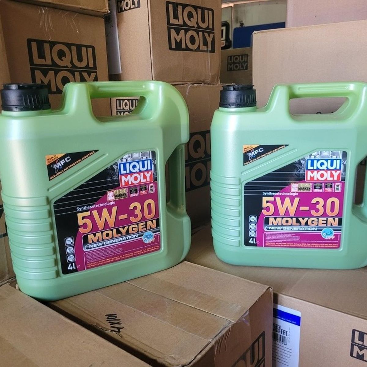 LIQUI MOLY - Aceite 5w 30 Full Sintetico 8l Bencinero - Diesel Dpf 4t