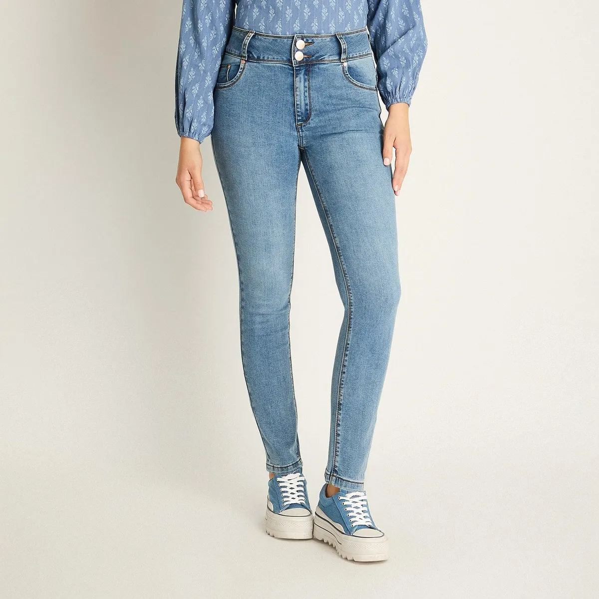 LORENZO DI PONTTI - Jeans Tiro Medio Mujer