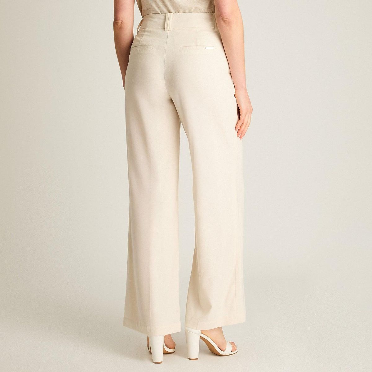 LORENZO DI PONTTI - Pantalón Lino Mujer