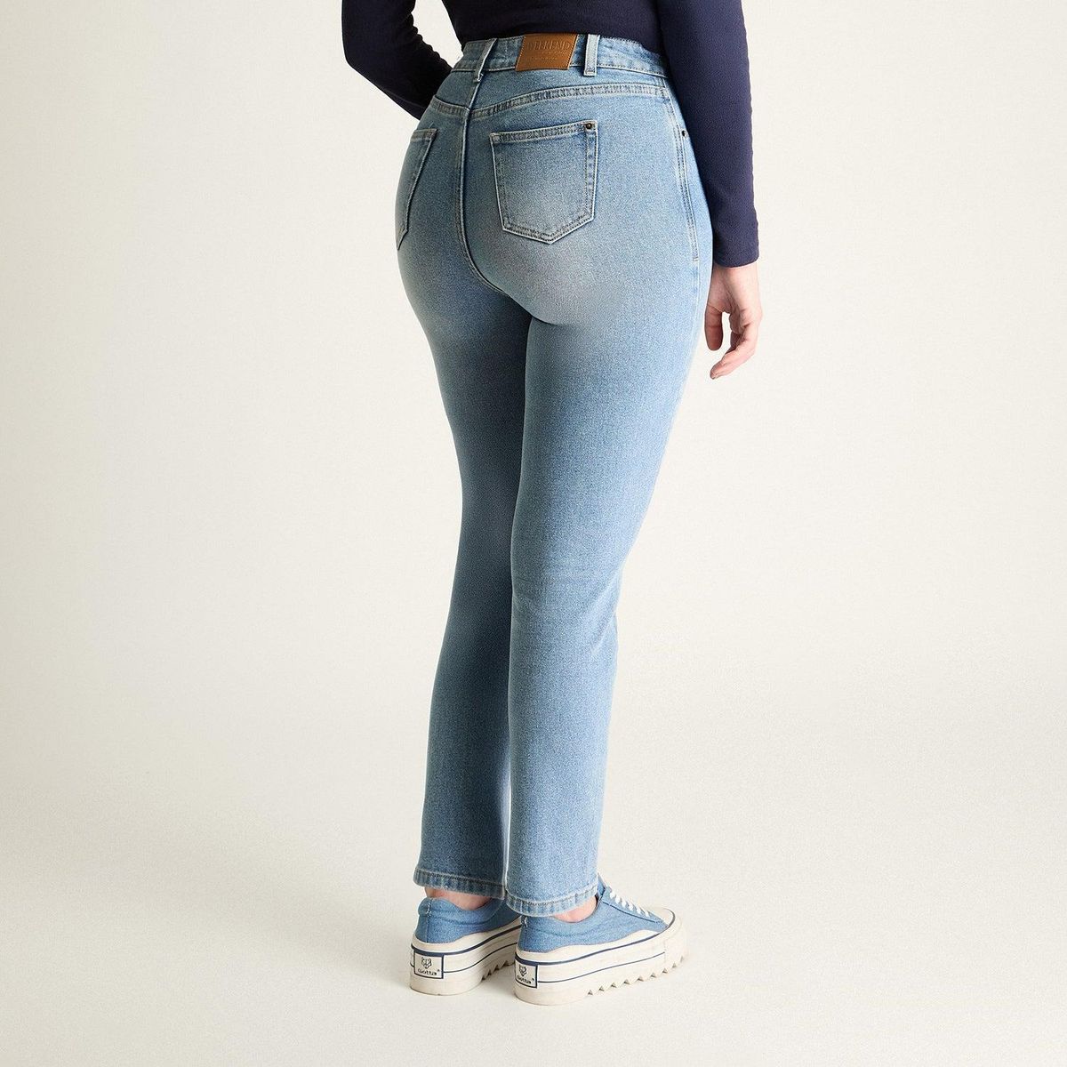 LORENZO DI PONTTI - Jeans Tiro Medio Mujer