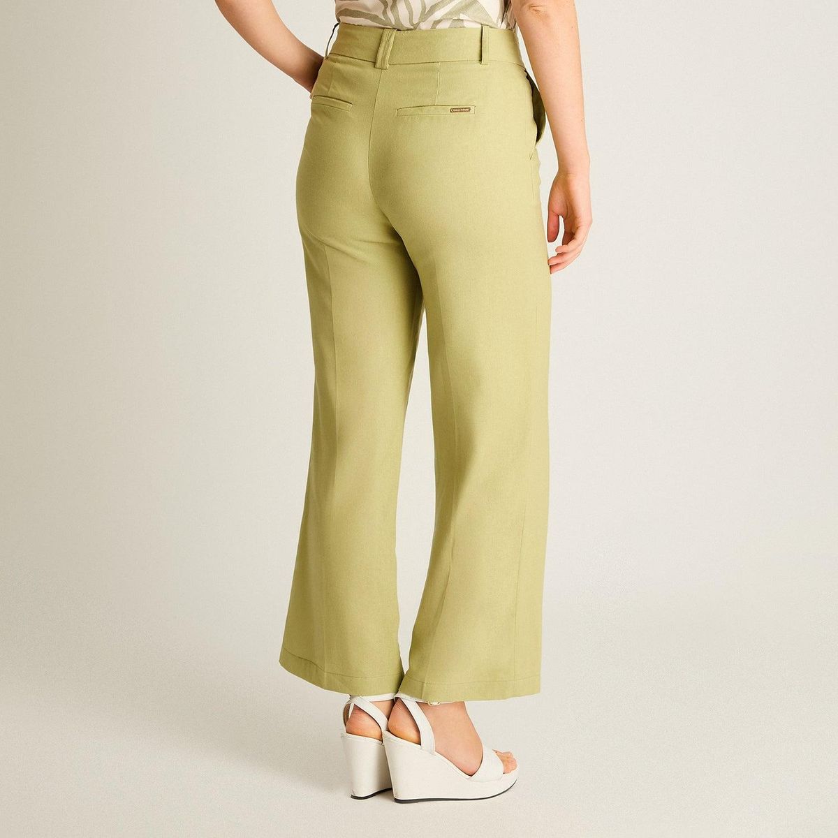 LORENZO DI PONTTI - Pantalón Lino Mujer