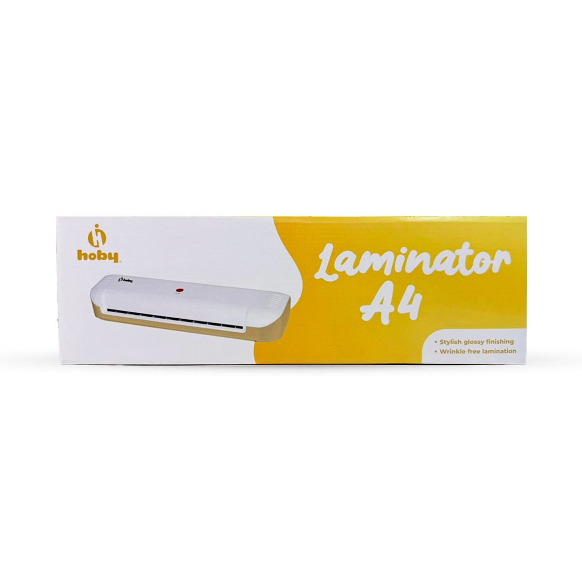GENERICO - Kit Plastificadora Termolaminadora Hoby Premium A4 Dorada LG02