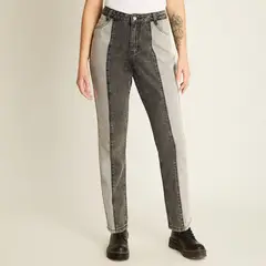 ACUARELA - Jeans Tiro Medio Mujer