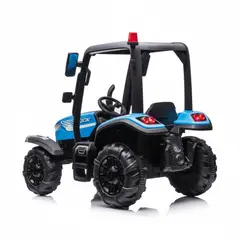 GENERICO - Tractor a Batería Infantil - 24V con Luces LED Bluetooth y Control Remoto + Carro Funcional