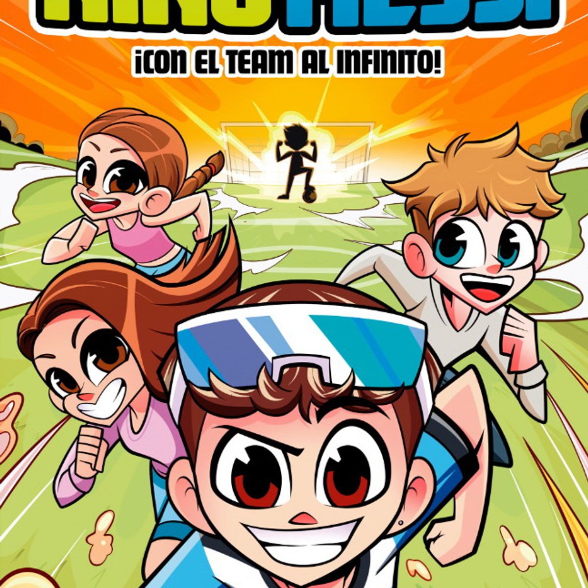 ANTARTICA LIBROS - Niño Messi ¡Con El Team Al Infinito