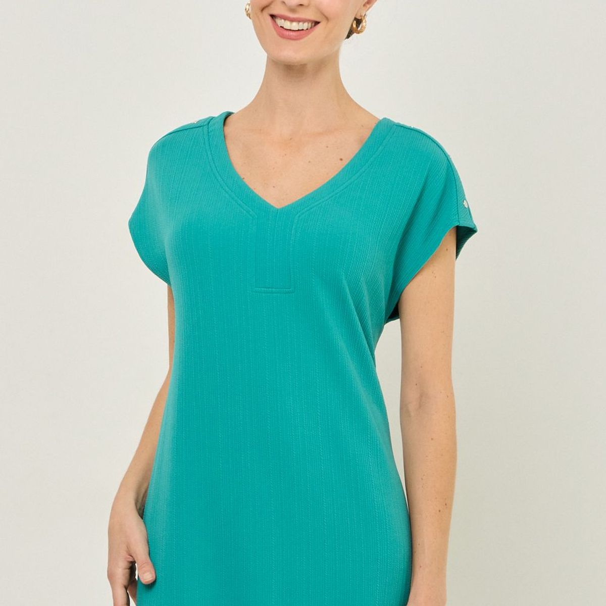 MA GRIFFE - Vestido Tipo Jumper Mujer Verde Magriffe