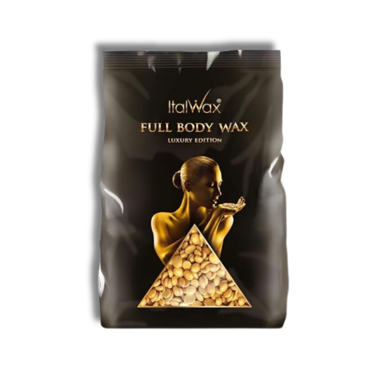 ITALWAX - Cera Depilatoria Hipoalergénico Elástica de Oro 1 Kilo ITALWAX