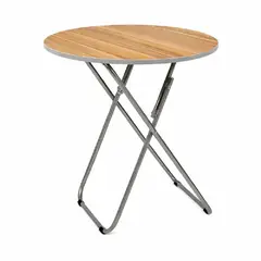 GENERICO - Mesa Plegable Redonda Ideal Hogar y Exterior
