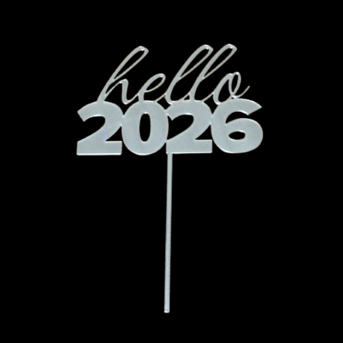 GENERICO - Topper de pastel de Año Nuevo 2026