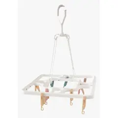 OKAY - Organizador Colgador De Ropa Con Pack De Pinzas Color