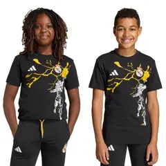 ADIDAS - Poleras estampadas Fútbol Unisex niño