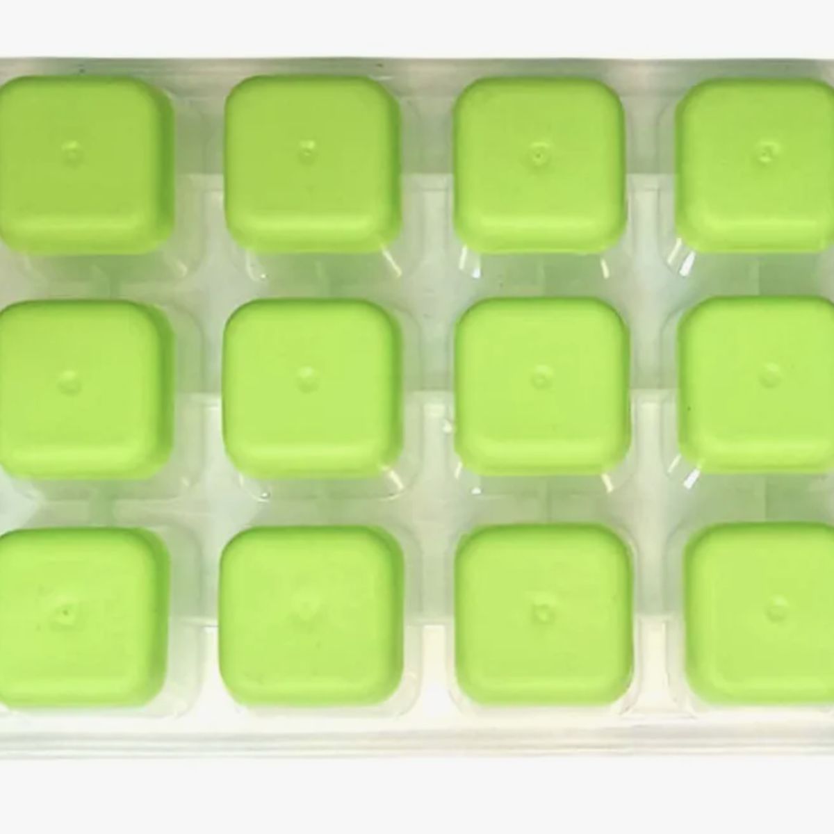 OKAY - Pack 2 Bandeja Hielera Plástico En Forma De Cubos Con Tapa