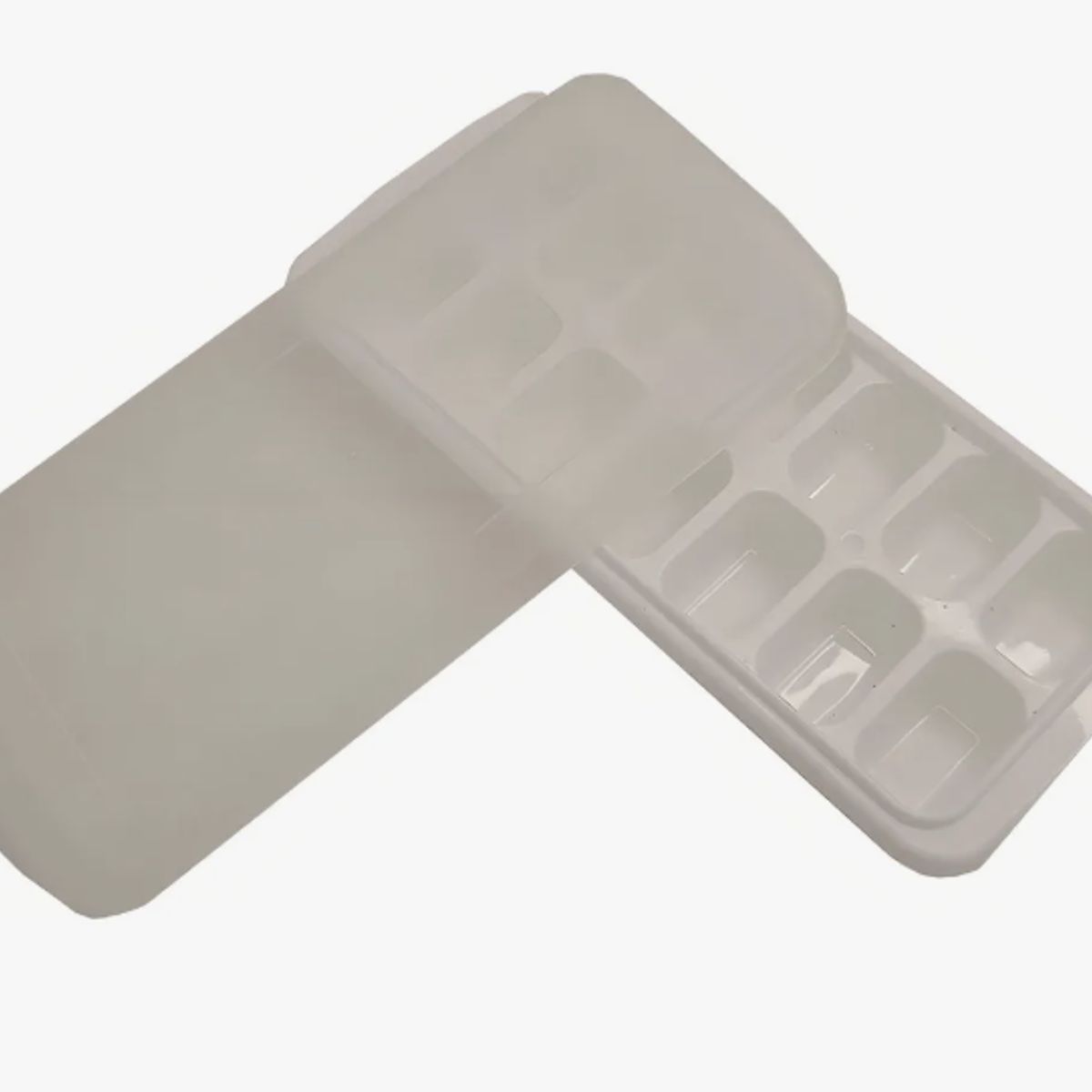 OKAY - Pack De 2 Bandejas Plásticas Para Hielo En Cubos Con Tapa Color
