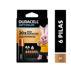DURACELL - Optimum AAx6 und