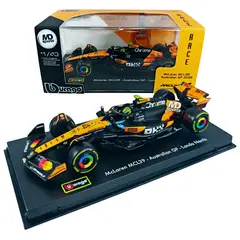 BBURAGO - Auto F1 Mclaren MCL39 GP Australia 2025 #4 Lando Norris Caja Acrilica 1:43