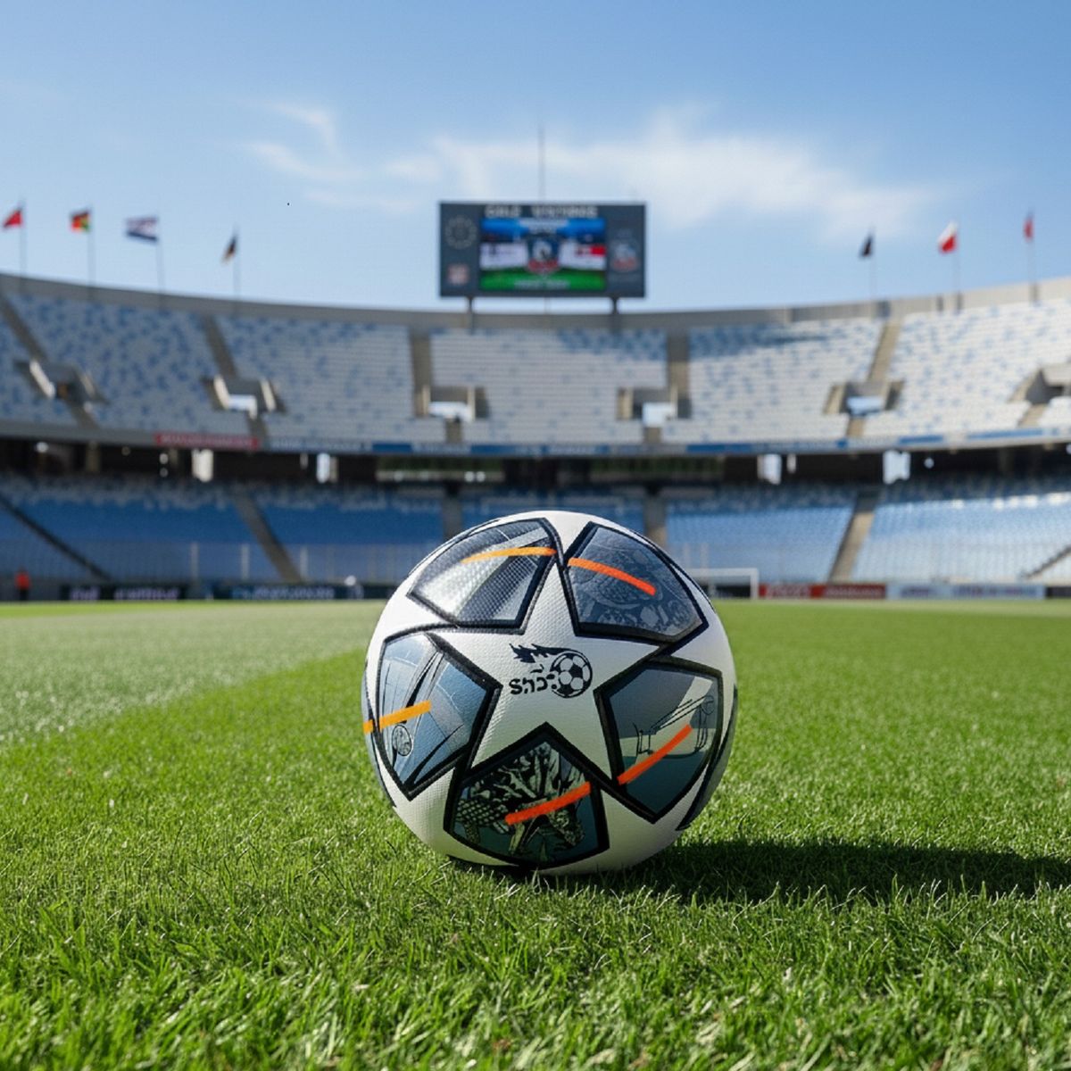 GENERICO - Balon de Futbol Shot N°5 Termosellada