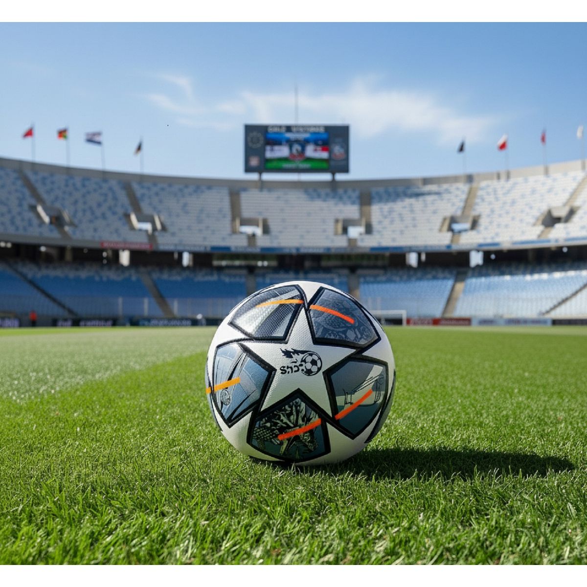 GENERICO - Balon de Futbol Shot N°5 Termosellada