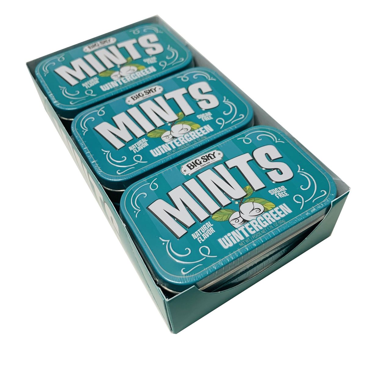 BIG SKY - Mentas Wintergreen Big Sky 6 x 50 g