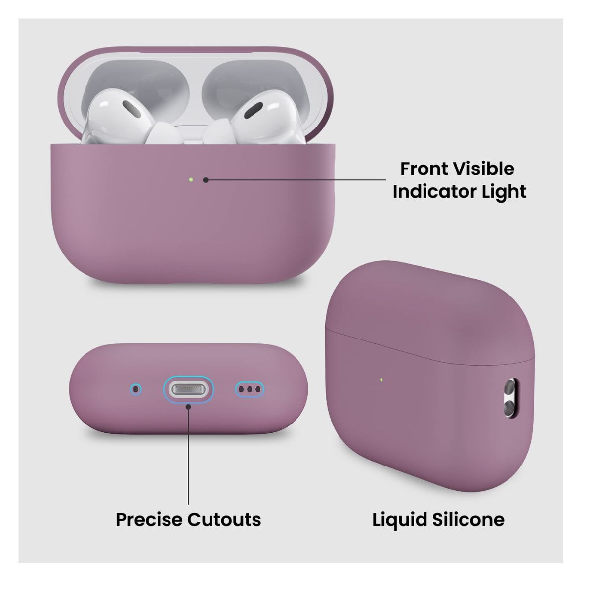 GENERICO - Funda para Airpods Pro 3era Generación Antigolpes