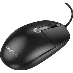 GENERICO - Mouse con cable USB 1600DPI Borofone BG17
