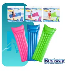 BESTWAY - Flotador Inflable Cama Piscina 183cm Color Pack X3