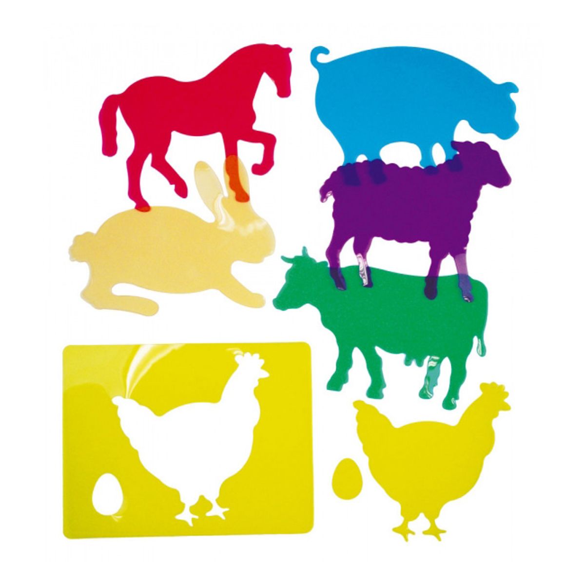 GENERICO - Set de Plantillas de Animales