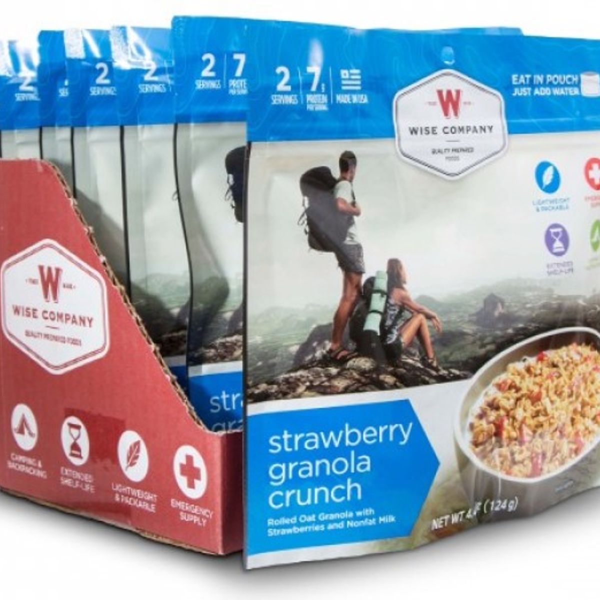 GENERICO - Wise Food Outdoor Comida Liofilizada Cereal 12serv Granola