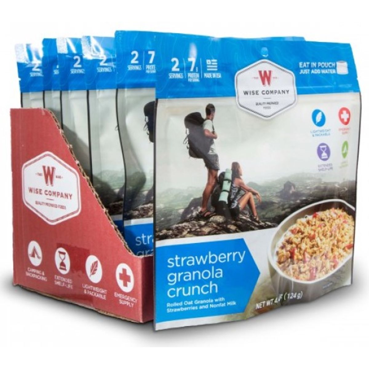 GENERICO - Wise Food Outdoor Comida Liofilizada Cereal 12serv Granola