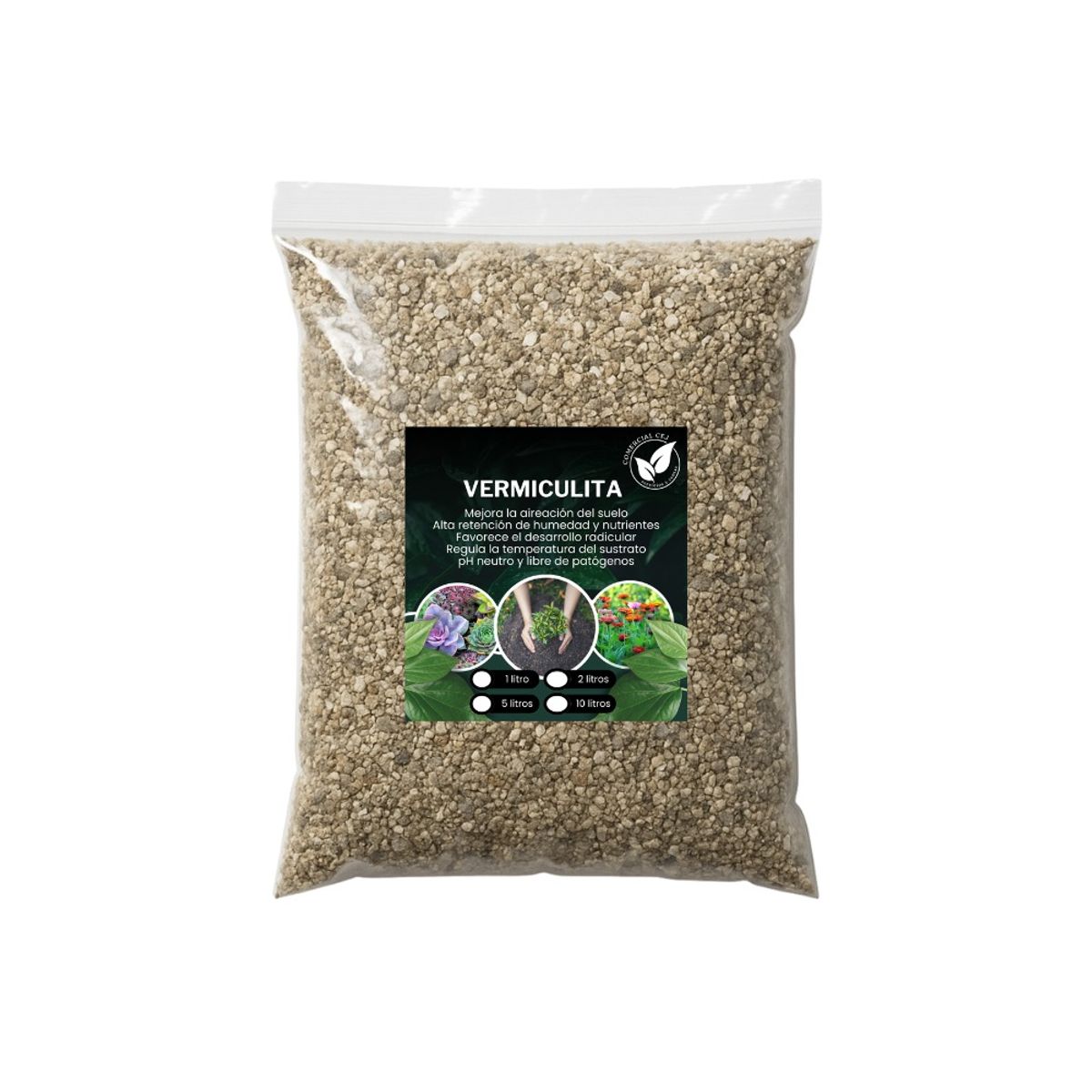 GENERICO - Vermiculita Mineral Expandida 5 Litros