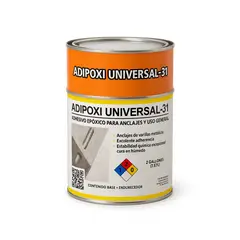 TAKURU - Adhesivo Epóxico ADIPOXI UNIVERSAL - 31 - Alta Adherencia y Resistencia Química
