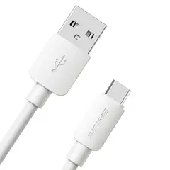 BESTLINK - CABLE MICRO USB A USB 2 MTS. BLANCO. CARGA RAPIDA
