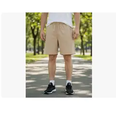 AGW - Pack 3 Shorts Hombre Secado Rápido. (beige-gris-negro)