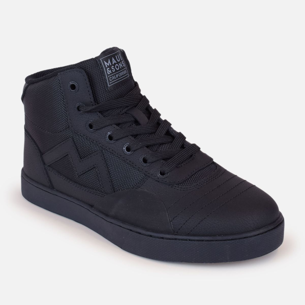 MAUI AND SONS - Zapatilla Javi Negra Infantil Maui And Sons