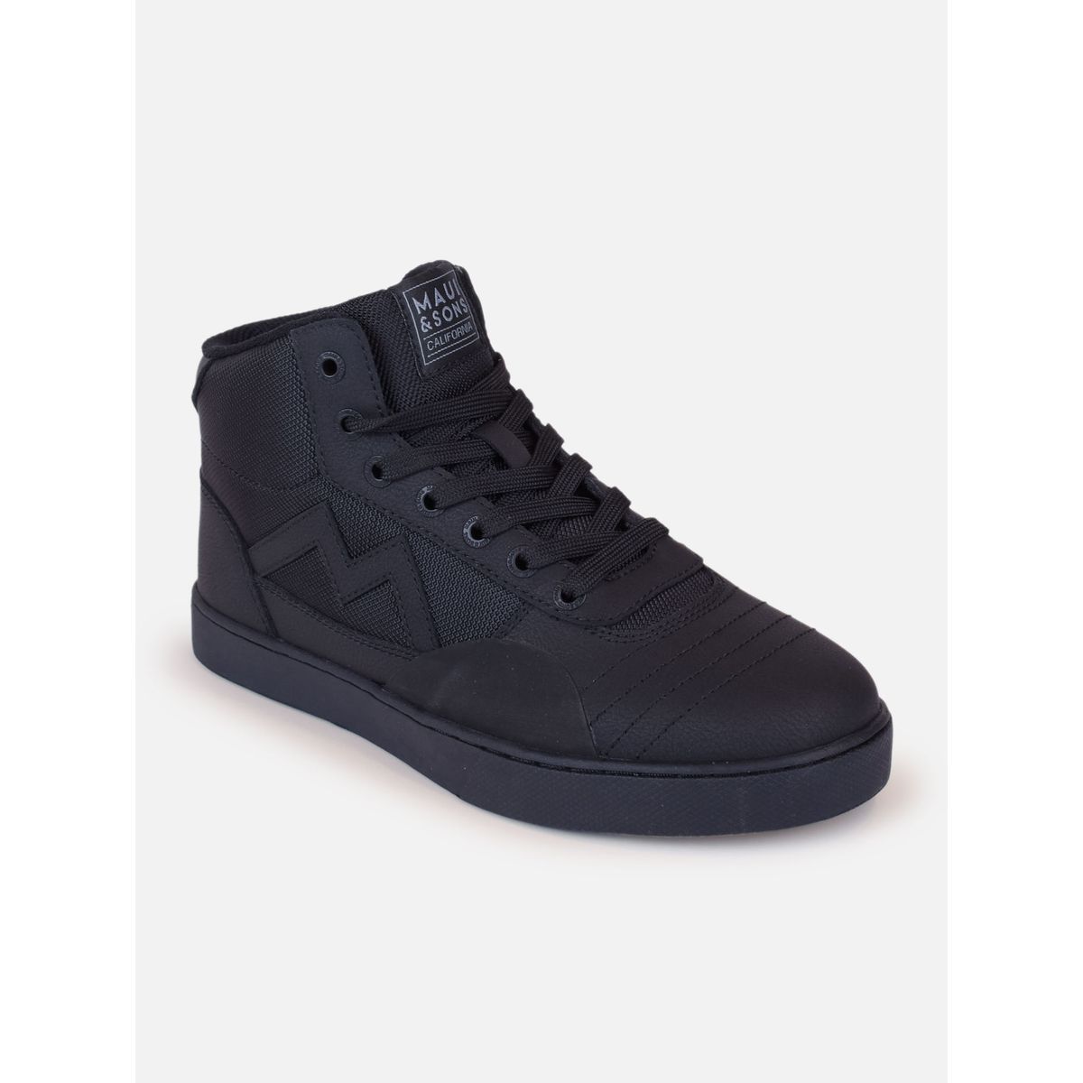 MAUI AND SONS - Zapatilla Javi Negra Infantil Maui And Sons