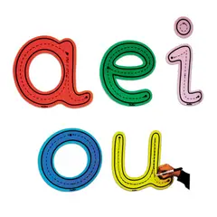 GENERICO - Vocales Grandes para Trazar