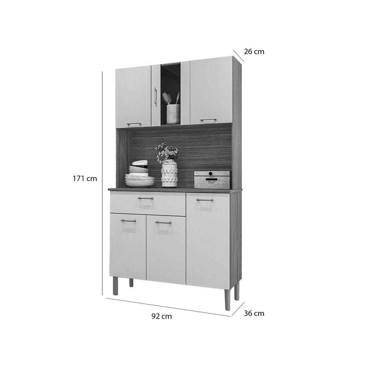 ALAIA HOME - Mueble de Cocina 6P Giuliana