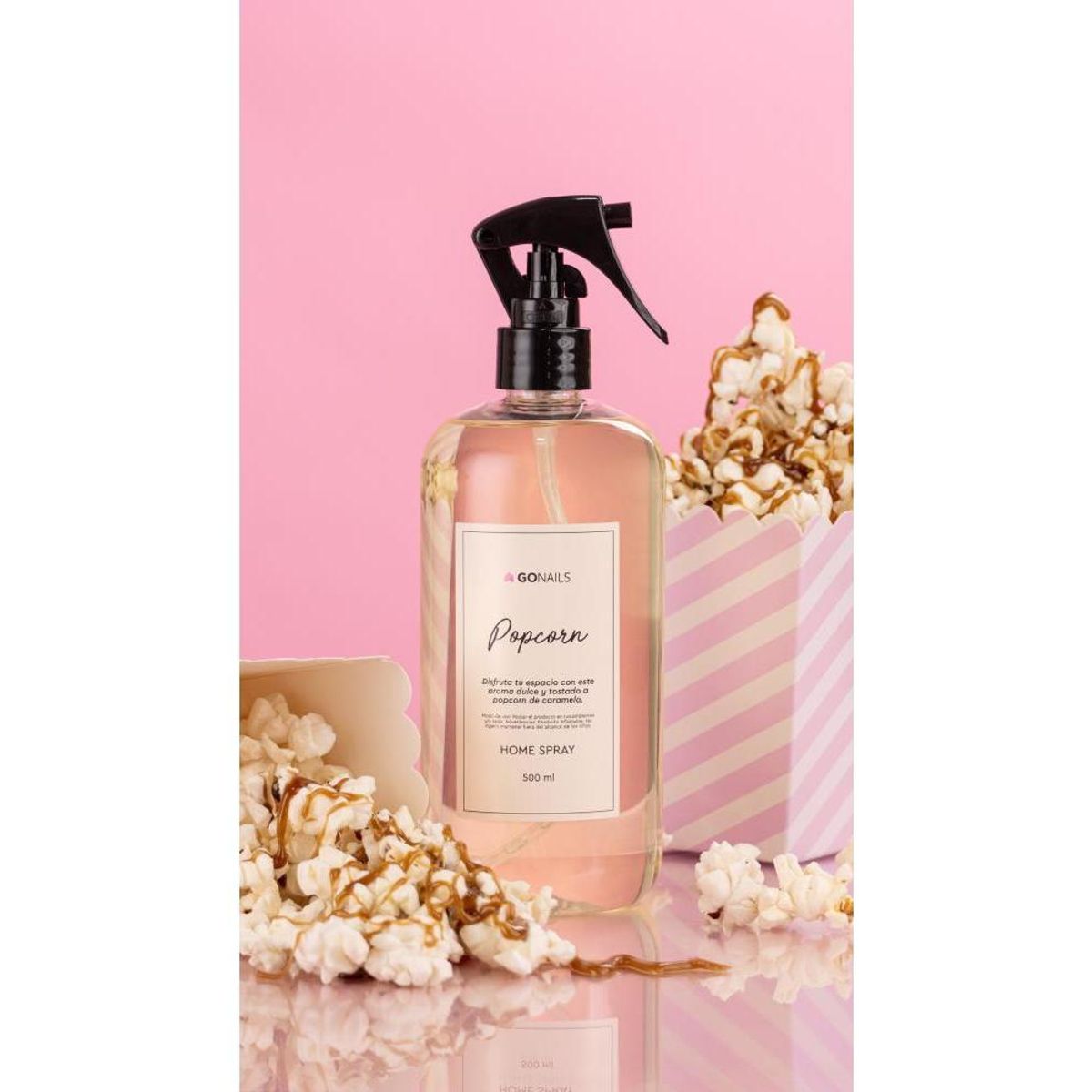 GO NAILS - Go Nails Difusor De Aromas En Spray Popcorn 500 Ml