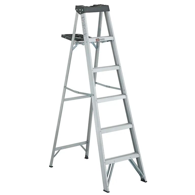 Escalera De Aluminio Tijera 1.83 M (6 Peldanos)