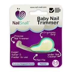 GENERICO - Cortauñas Bebé 3 en 1 Nailsnail