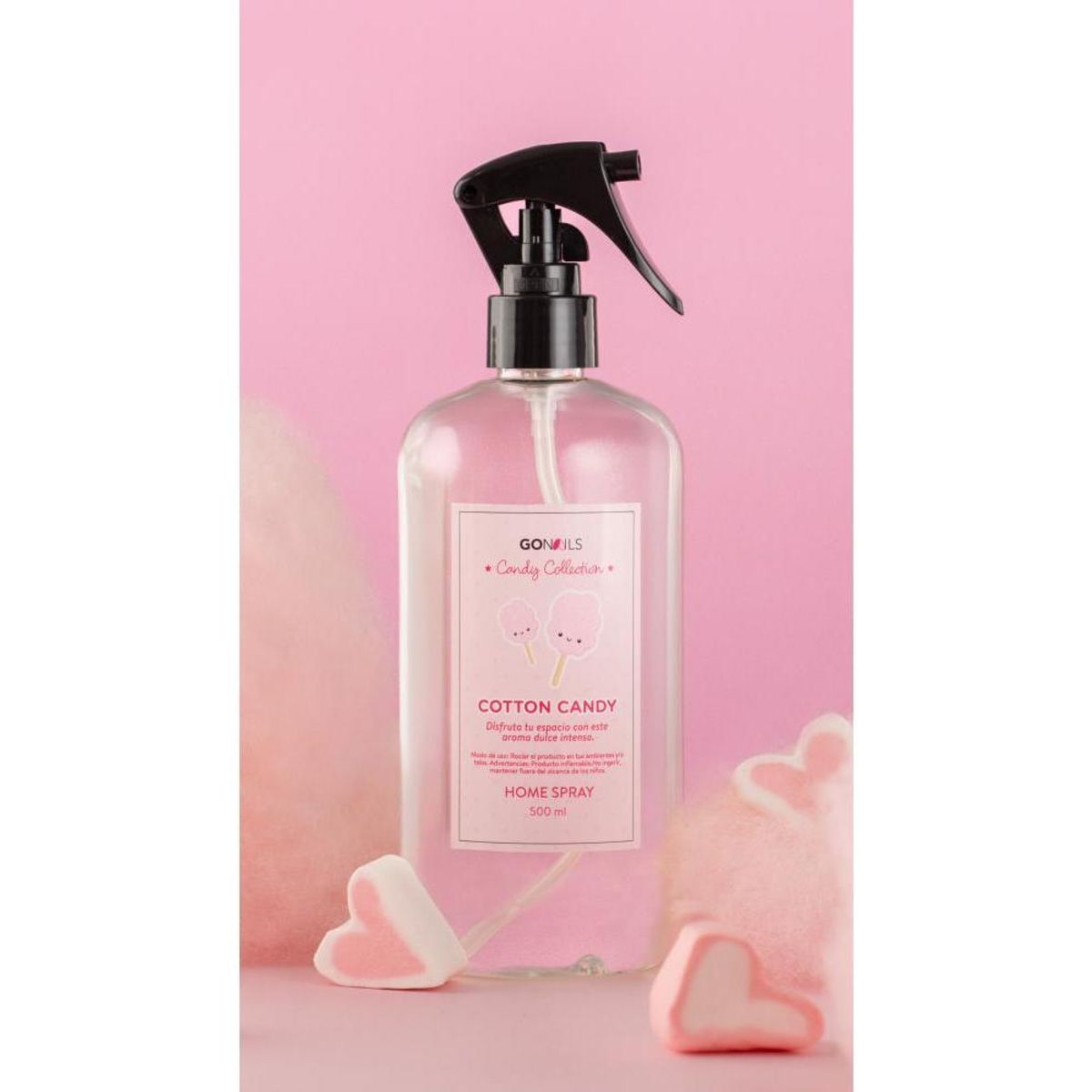 GO NAILS - Go Nails Difusor De Aromas En Spray Cotton Candy 500 Ml