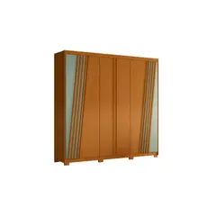 TAHUARI - Closet 6 puertas Oro verde cinamomo/salvia